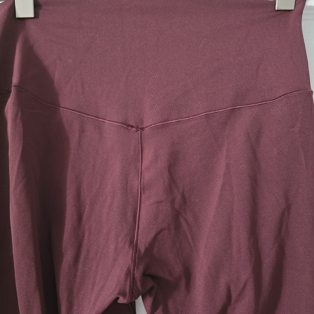 Aerie Offline Burgundy Leggings - Picture 5 of 7